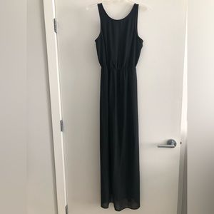 Lush black dress dress